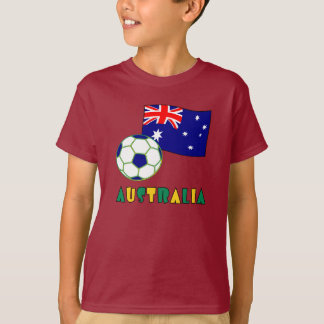 T-shirt Balle de football et drapeau sud-coréen