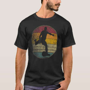 T-shirt Balle de football Vintage Retro les années 70 80s