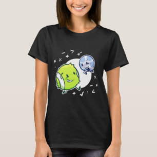 T-shirt Balle de Tennis Et Balle de Golf Duo Math