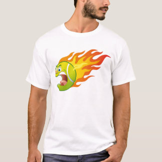 T-shirt Balle de tennis flamboyante