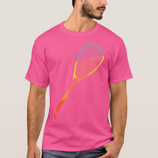 T-shirt Balle en raquettes de squash