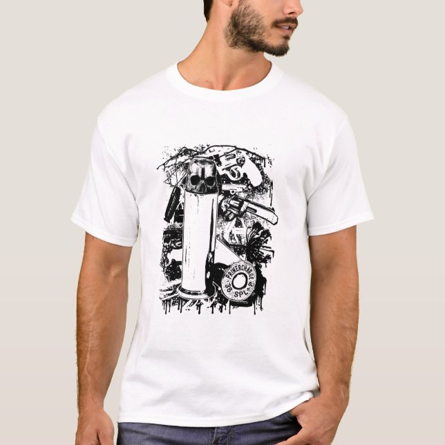 T-shirt balle mortelle sauvage (Devant)