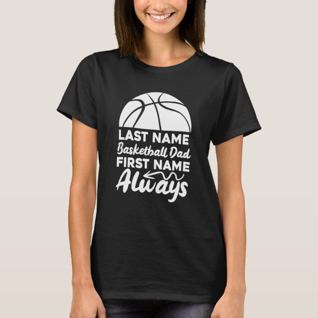 T-shirt Baller Father Player Hooping Bball Hoops  Basketba (Devant)