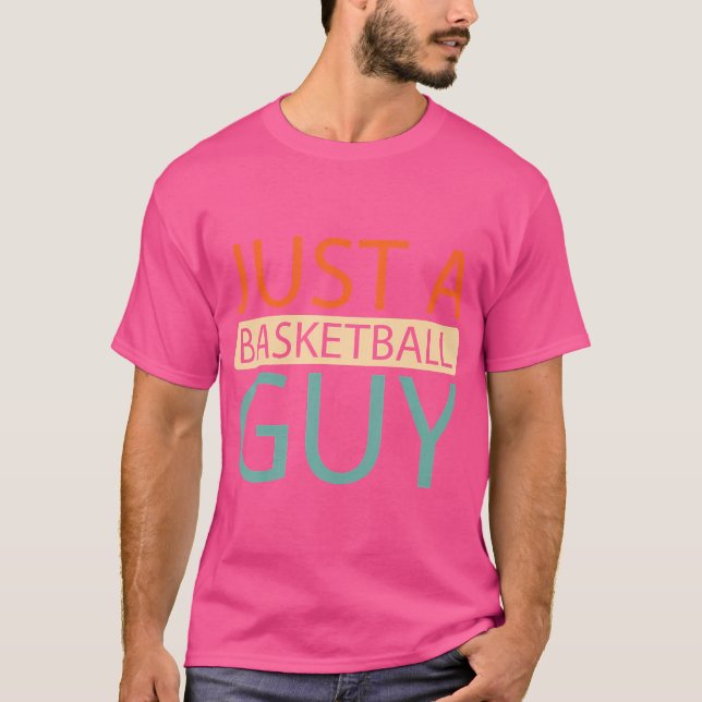 T-shirt Baller Hoops - Joueur Hooping Bball Just A Basketb (Devant)
