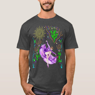 T-shirt Ballerina dans le jardin