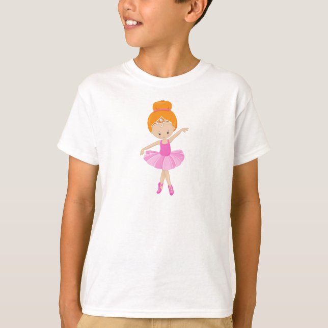 T-shirt Ballerina, Fille de ballet, Danseur de ballet, Che (Devant)