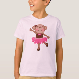 T-shirt Ballerine de singe