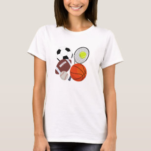 T-shirt Balles sportives