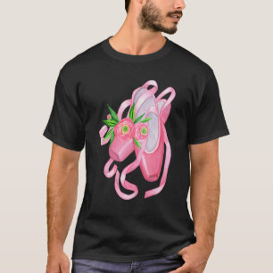 T-shirt Ballet artistique ballerine pointe barr graphique