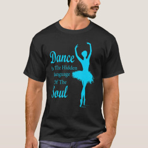 T-shirt Ballet Ballerina Dance est la langue cachée de t