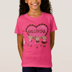T-Shirt Ballet de singe