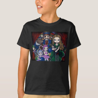 T-shirt Ballet féerique de Noël de CHEMISE de suite de