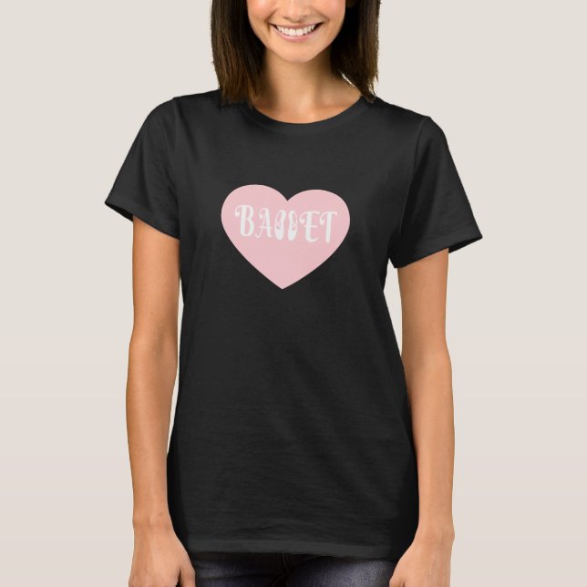 T-shirt Ballet Love Dance (Devant)