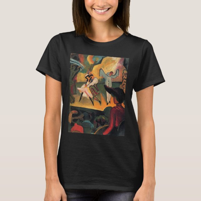 T-shirt Ballets Russes, Ballet Russe d'Auguste Macke (Devant)