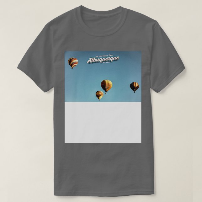 T-shirt Ballon à air chaud Albuquerque 5 (Design devant)