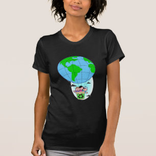T-shirt Ballon à air chaud pour le Jour de la Terre