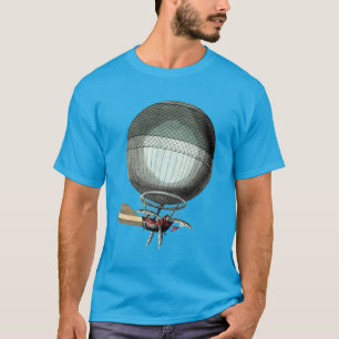 T-shirt Ballon à air chaud vintage de Blanchard