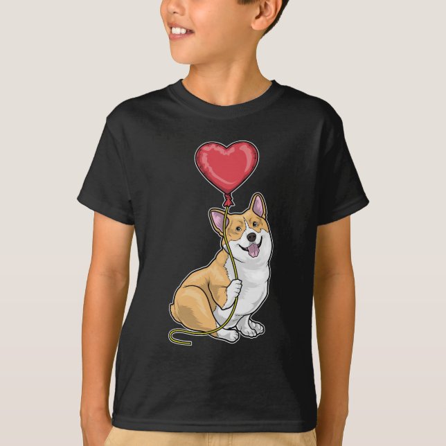 T-shirt Ballon Corgi (Devant)