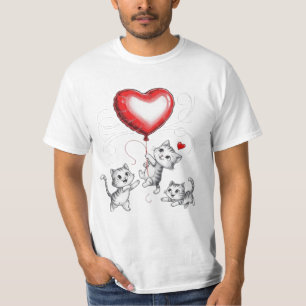 T-shirt ballon d'amour