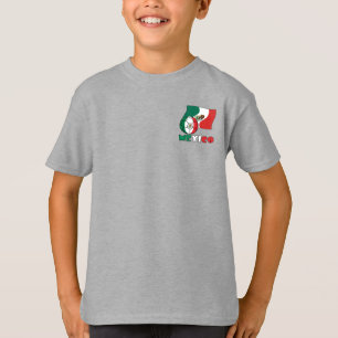 T-shirt Ballon de foot et drapeau mexicain pour garçon