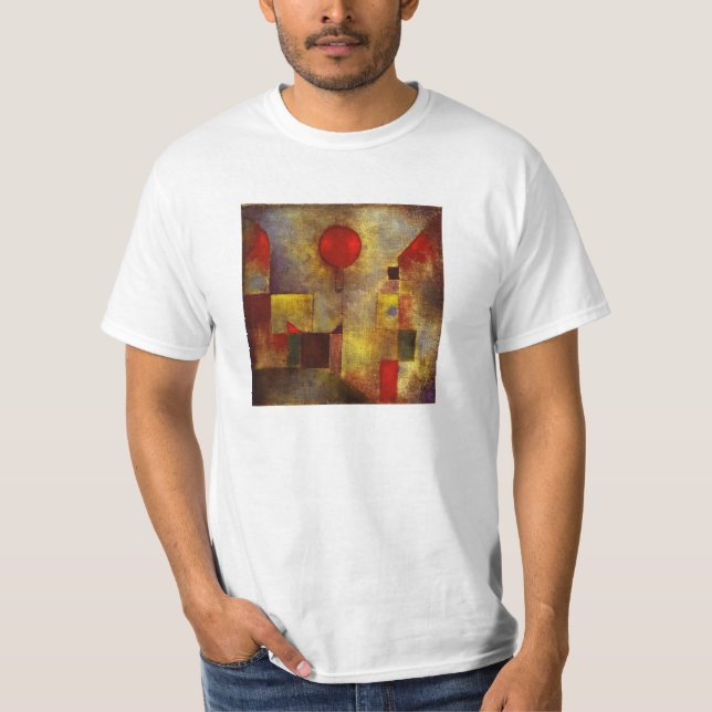 T-shirt Ballon de rouge de Paul Klee (Devant)