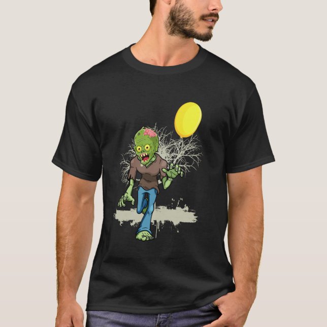 T-shirt Ballon Zombie (Devant)
