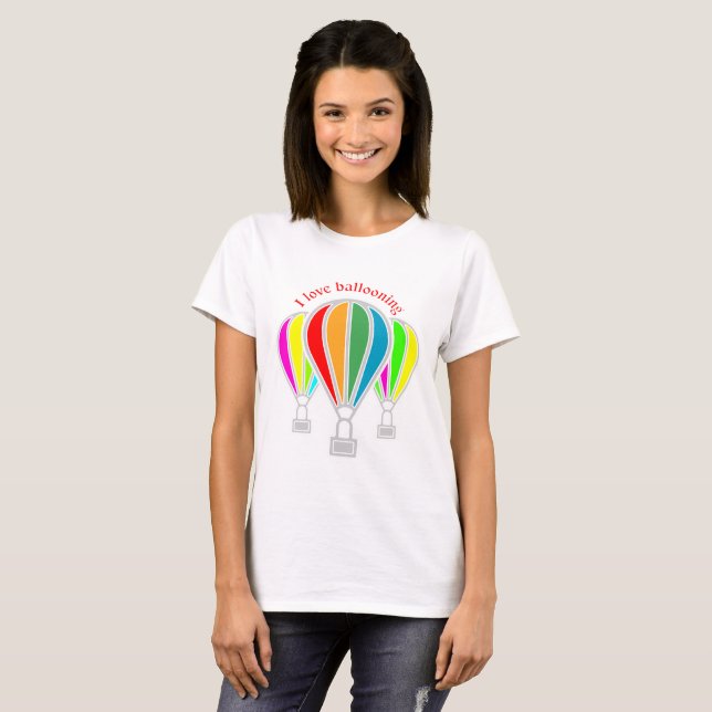 T-shirt Ballons à air chaud (Devant entier)