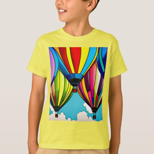 T-shirt Ballons à air chaud (Devant)