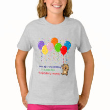 Ballons colorés et un ours heureux