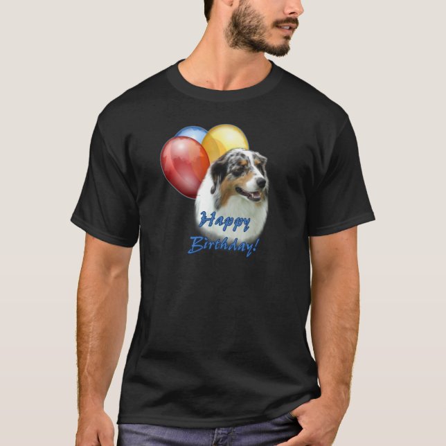 T-shirt Ballons d'anniversaire australiens (Devant)