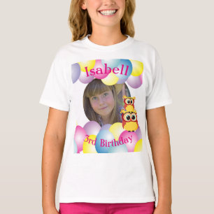 T-shirt Ballons d'anniversaire de photo