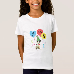 T-Shirt Ballons de fête d'anniversaire de Smothday Fox Ter