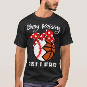 T-shirt Ballons de levage occupé Ballers de baseball drôle