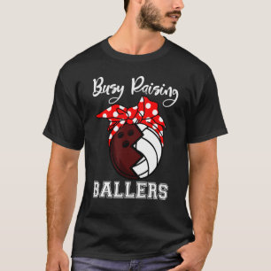 T-shirt Ballons de levage occupé Ballers de Bowling Volley