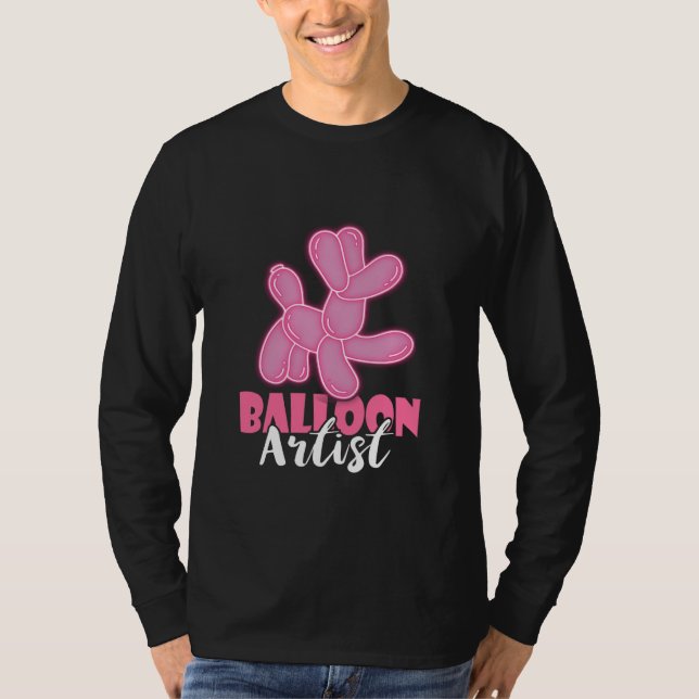 T-shirt Balloon Artist Balloon Animal Balloon Twisting Dog (Devant)