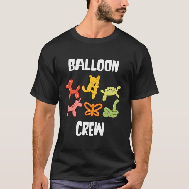 T-shirt Balloon Artiste Balloon Balloon Balloon Animal Bal (Devant)