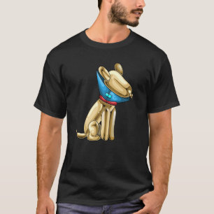 T-shirt Balloon Balloon Animal Chien Cône de honte