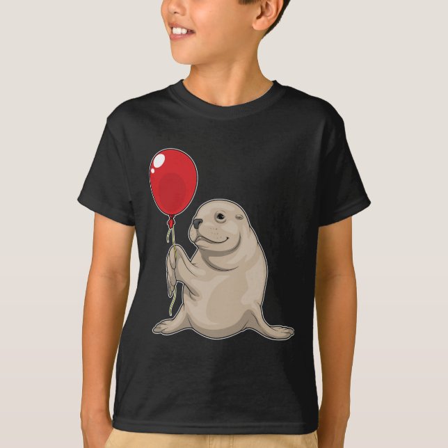 T-shirt Balloon de phoque (Devant)