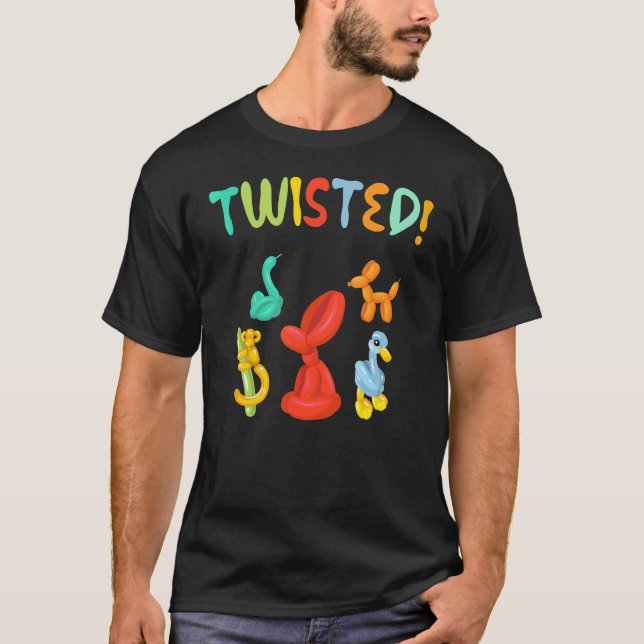 T-shirt Balloon Twisting Balloon Modeling Ballon Twister (Devant)