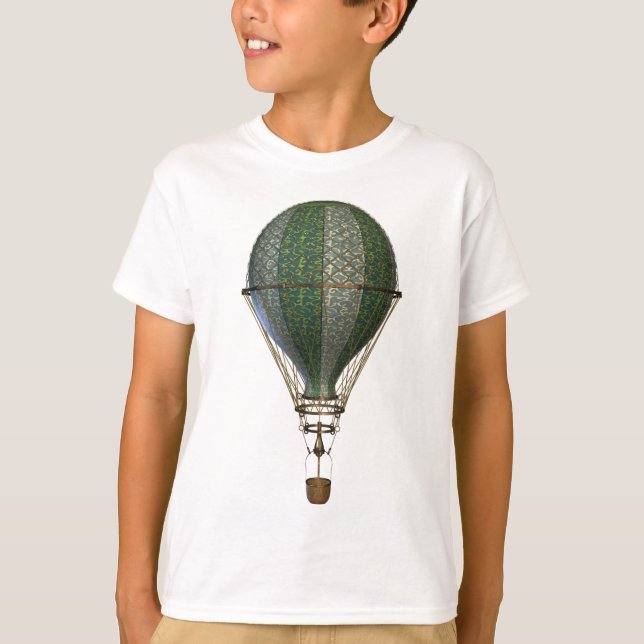 T-shirt Balloon victorien Steampunk (Devant)