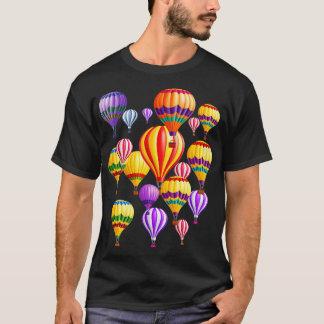 T-shirt Balloons Aerostatiques Colorés