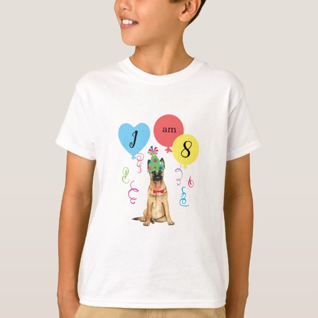 T-shirt Balloons Malinois (Devant)