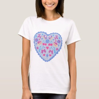 T-shirt Balloons & Sweet Treats Gingham Heart