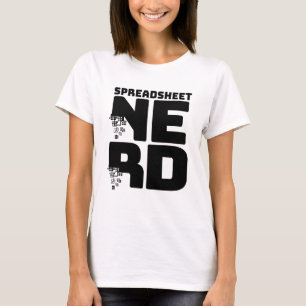 T-shirt Ballot de feuille de calcul