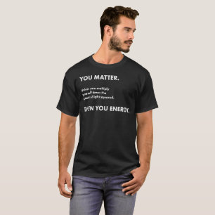 T-shirt Ballot de la Science vous importez vous nouveauté
