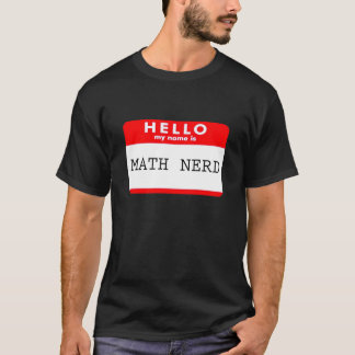 T-shirt Ballot de maths