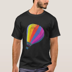 T-shirt Ballotte à air chaud Lover Vintage Distressed Desi