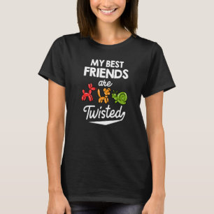 T-shirt Ballotte Artiste Animal Twister Twisting