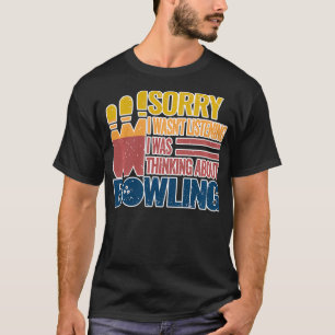 T-shirt balls bowlers rouler bowl rétro vintage drôle bowl