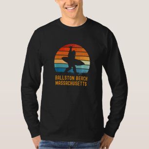 T-shirt Ballston Beach Massachusetts Sasquatch Souvenir